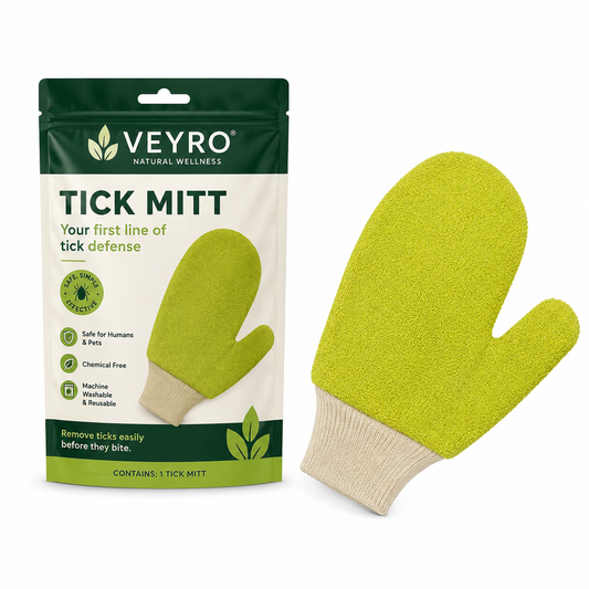 Tick Mitt by Veyro® - Tick Removal Glove for Humans & Pets