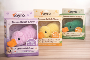 Anti-Destructive Pet Anxiety Relief Duck Toy by Veyro®