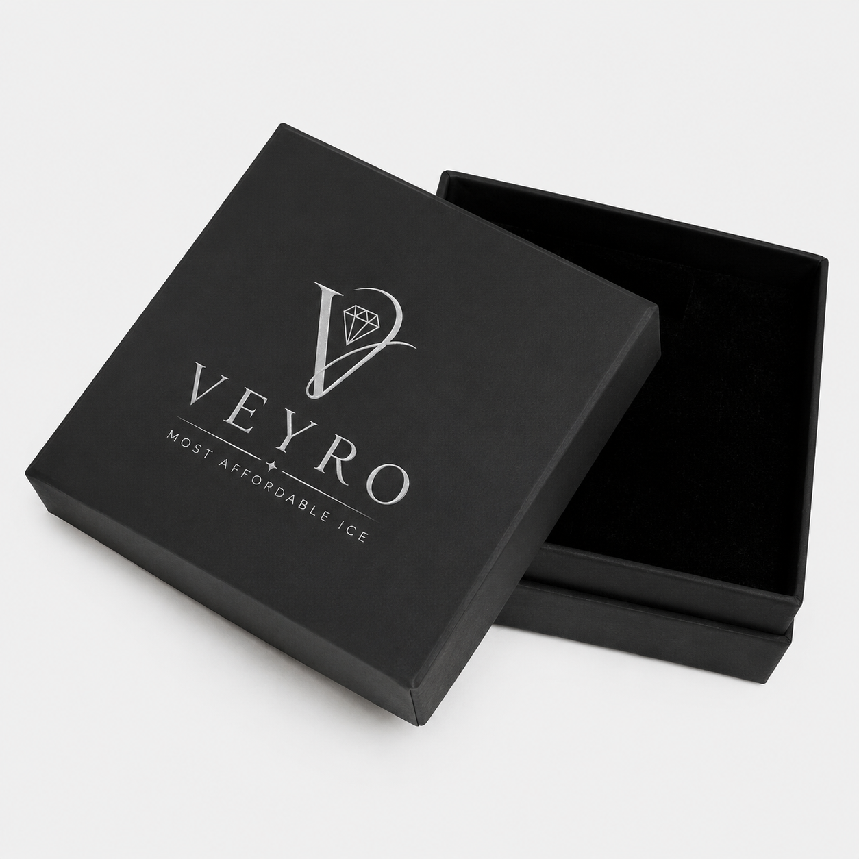 Veyro D VVS Synthetic Moissanite S925 Sterling Silver Cuban Chain Bracelet