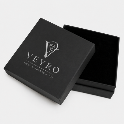 Veyro D VVS Synthetic Moissanite S925 Sterling Silver Cuban Chain Bracelet